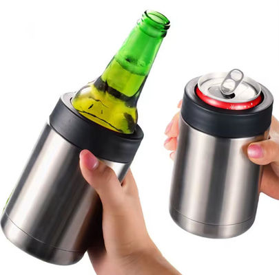 12oz Dubbelwand roestvrij staal bierblik koeler voor koffiebekers Design stijl minimalistisch