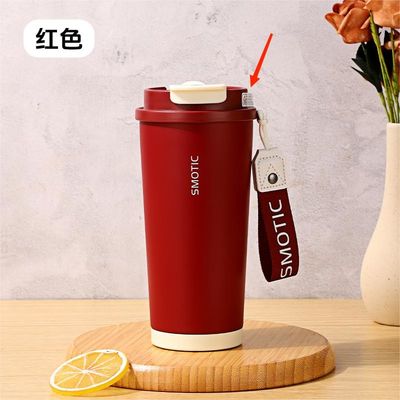 Thermos waterfles Spiegel roestvrij staal Geïsoleerde dranken Fles blijft koud 12-24 uur