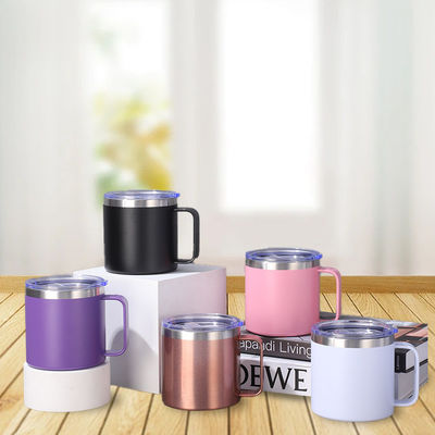 14 oz koffie geïsoleerde mok met Slider Deksel