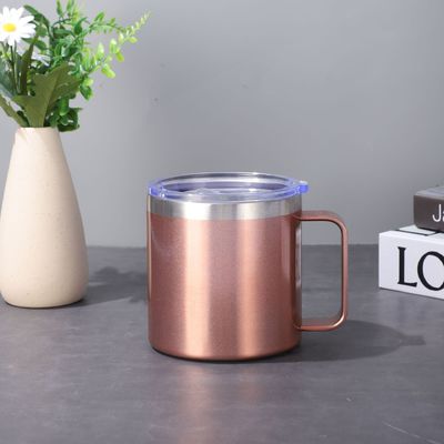 14 oz koffie geïsoleerde mok met Slider Deksel