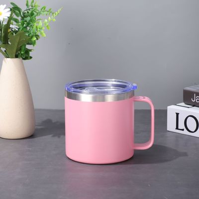 14 oz koffie geïsoleerde mok met Slider Deksel