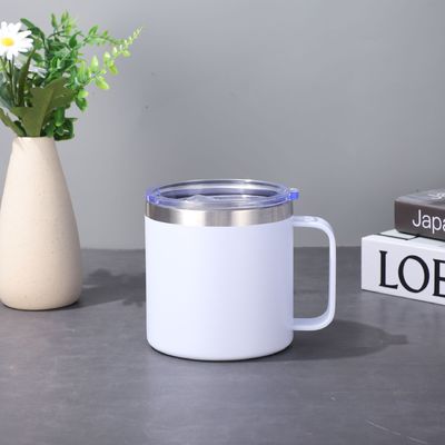 14 oz koffie geïsoleerde mok met Slider Deksel