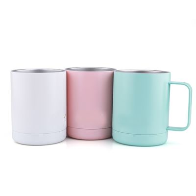 10oz de Koppen van de roestvrij staalkoffie met Deksels, Koffie Geïsoleerde Verwelkomd Mokoem