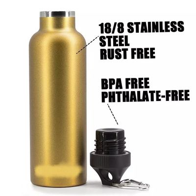 1000ml brede Mondroestvrij staal Geïsoleerde Fles die Drank Hete Koude houden 24 Uren
