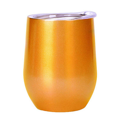 Stemless de Kop9oz 12oz Eco Vriendschappelijke Reis Geïsoleerde Kop van de Roestvrij staalkoffie