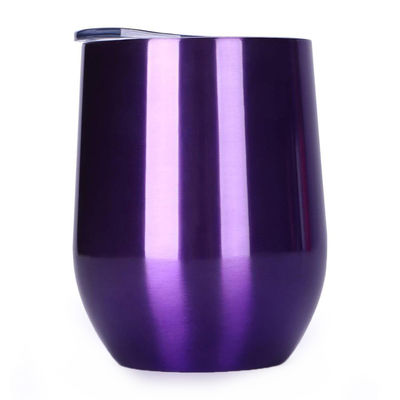 Stemless de Kop9oz 12oz Eco Vriendschappelijke Reis Geïsoleerde Kop van de Roestvrij staalkoffie