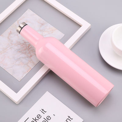 De aantrekkelijke Roze Vriendschappelijke Materialen van Eco van de Kleurenroestvrij staal Geïsoleerde Fles
