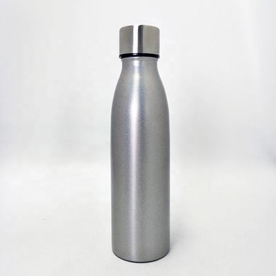 17oz Roestvrije de Sportenfles van de aardkleur, Vacuümsportenfles met Pop Omhooggaand Deksel