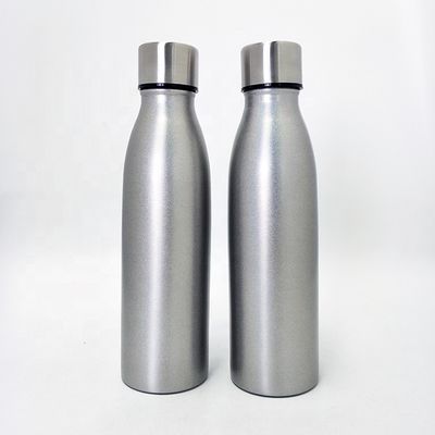 17oz Roestvrije de Sportenfles van de aardkleur, Vacuümsportenfles met Pop Omhooggaand Deksel