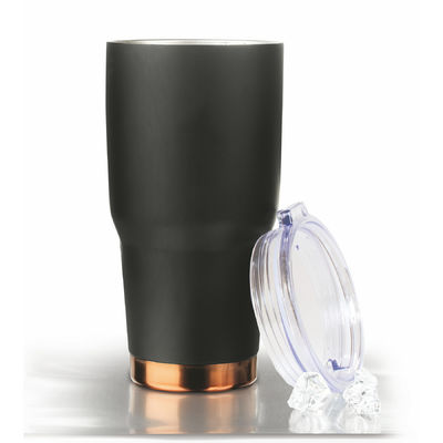 van het Roestvrije staaltuimelschakelaars van 20oz 30oz de Promotie Vacuümfles met Gouden Basis