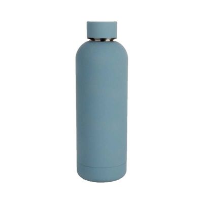 500ml van de de Flessen de Rubberdeklaag van roestvrij staalsporten Dubbele Muur voor het Lopen