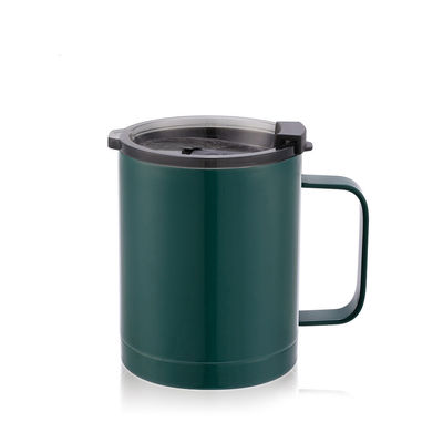350ml de creatieve Douane Geïsoleerde Mok van de Roestvrij staalkoffie met Plastic Deksel