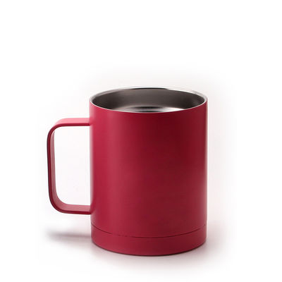 350ml de creatieve Douane Geïsoleerde Mok van de Roestvrij staalkoffie met Plastic Deksel